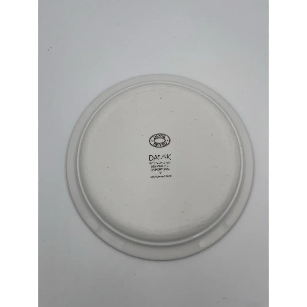 Dansk Bistro Christianshavn Blue Bread & Butter Plate Scandinavian 7 1/4